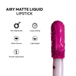 Herlan Airy Matte Liquid Lipstick-Timeless Rose - Image 3