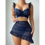 DHB Red Lingerie Skirt Set - Image 4