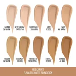 NIOR Red Carpet Flawless Matte Foundation Amaretto 3N Neutral - Image 5