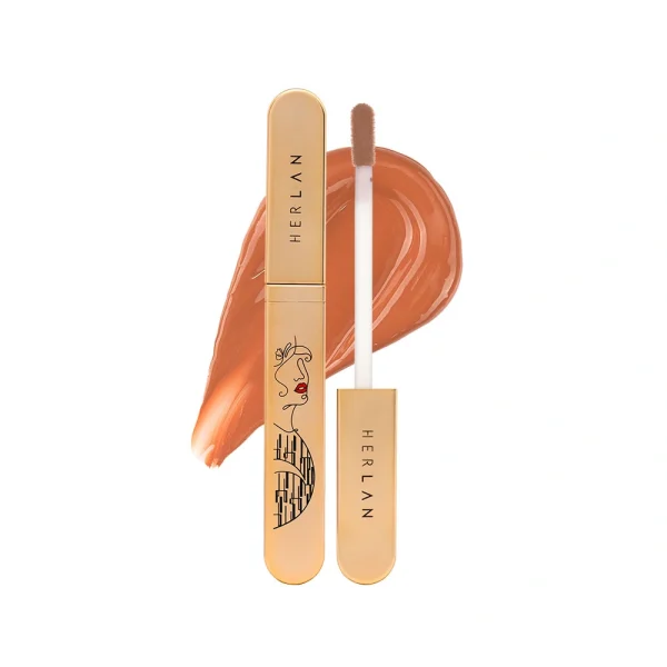 Herlan Airy Matte Liquid Lipstick-Maple Mocha - Image 6