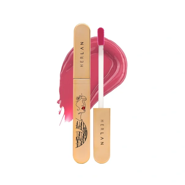 Herlan Airy Matte Liquid Lipstick-Timeless Rose - Image 1