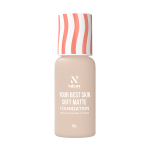 Nior Your Best Skin Soft Matte Foundation – Vanilla Ice (Fair) 30ml - Image 3