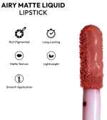 Herlan Airy Matte Liquid Lipstick-Sunlit Sienna - Image 4