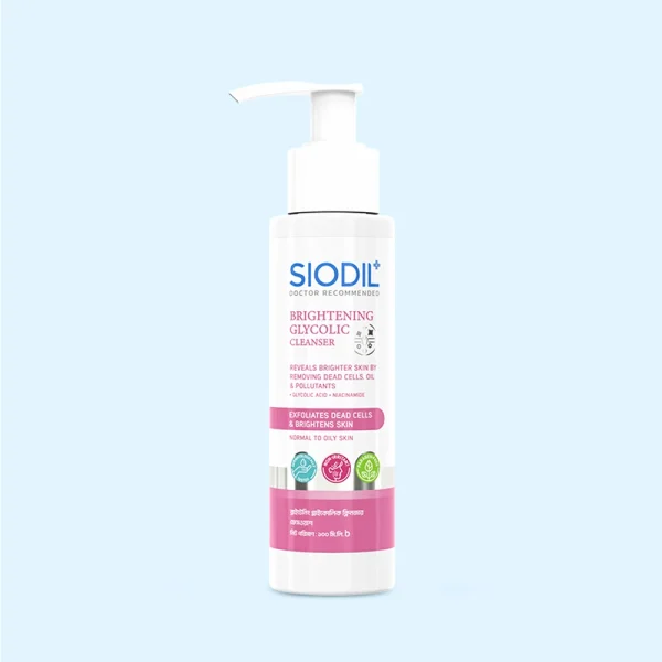 SIODIL Brightening Glycolic Cleanser 100ml - Image 4