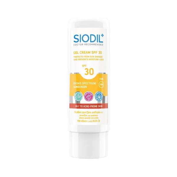 SIODIL Gel Cream SPF 30 100ml - Image 4