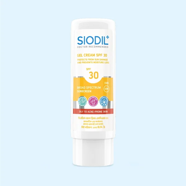 SIODIL Gel Cream SPF 30 100ml - Image 5
