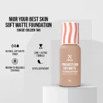 Nior Your Best Skin Soft Matte Foundation – Golden Tan